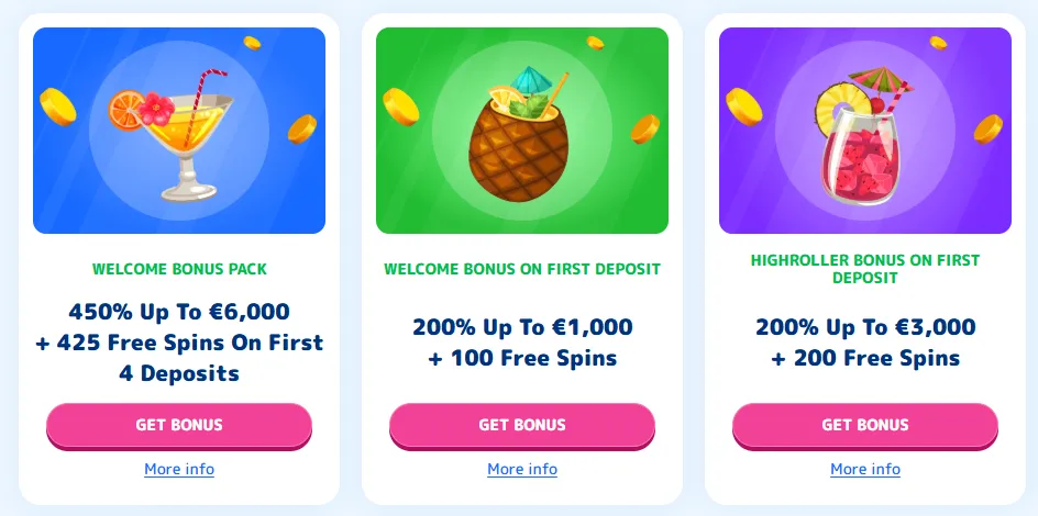 Bonuses and Promotions